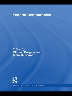 cover image of Federal Democracies